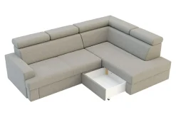 Narożniki|Fresh Narożnik szary COMO prawy