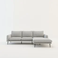 Instilo Narożnik szary JULIA lewy