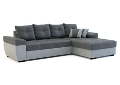 Exline Narożnik szary LARGO prawy