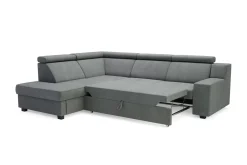 Fresh Narożnik szary LINEA lewy