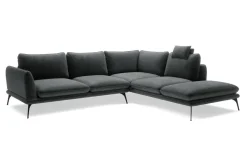 Instilo Narożnik szary PORTIMAO lewy