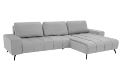 Narożniki|Fresh Narożnik szary VELVET NEW prawy