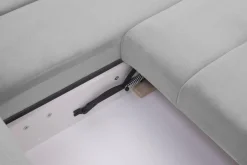 Narożniki|Fresh Narożnik szary VELVET NEW prawy