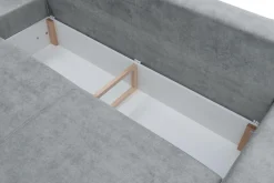 Fresh Narożnik szary VENETO lewy