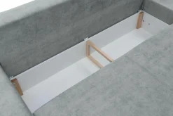 Fresh Narożnik szary VENETO prawy