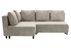 Fresh Narożnik sztruksowy beżowy LOGOS lewy