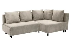 Narożniki|Fresh Narożnik sztruksowy beżowy LOGOS prawy