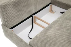 Narożniki|Fresh Narożnik sztruksowy beżowy LOGOS prawy