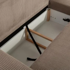 Narożniki|Fresh Narożnik sztruksowy beżowy AVOLA