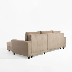 Narożniki|Fresh Narożnik sztruksowy beżowy AVOLA