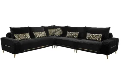 FN Design Narożnik sztruksowy BODRUM lewy