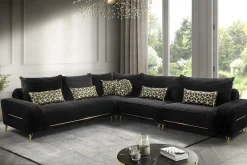 FN Design Narożnik sztruksowy BODRUM lewy