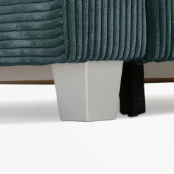 Narożniki|Fresh Narożnik sztruksowy szaroniebieski AVOLA