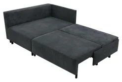 Narożniki|Fresh Narożnik sztruksowy szary LOGOS lewy