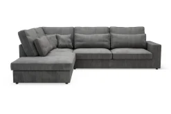 Narożniki|Agio Divani Narożnik sztruksowy szary COAST lewy