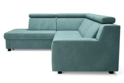 Narożniki|Fresh Narożnik turkusowy LINEA lewy