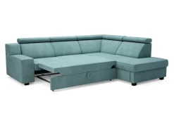 Fresh Narożnik turkusowy LINEA prawy