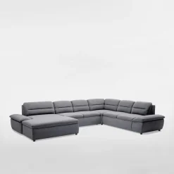 Narożniki|Comfort Line Narożnik U szary TAURO NEW lewy