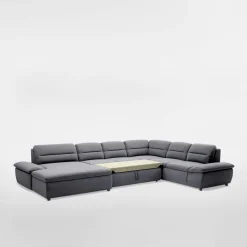 Narożniki|Comfort Line Narożnik U szary TAURO NEW lewy