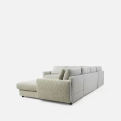 Narożniki|Impresti Narożnik U-kształtny beżowy DULCE prawy