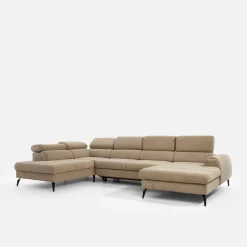 New Form Narożnik U-kształtny beżowy JAZZY U2 prawy