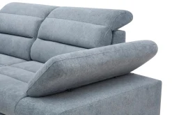 New Form Narożnik U-kształtny rozkładany jasnoniebieski KORFU II lewy