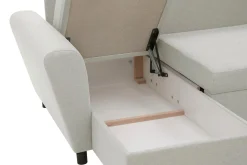 Narożniki|Fresh Narożnik z 2 pojemnikami beżowy LANA