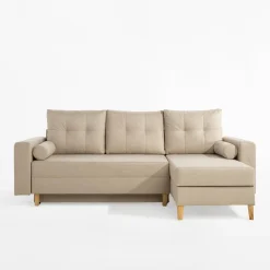 Narożniki|Mavik Narożnik z 2 pojemnikami beżowy SUZI