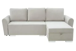 Narożniki| Narożnik z 2 pojemnikami beżowy MELI