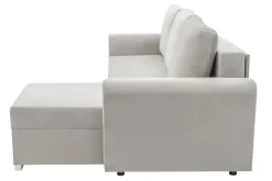 Narożniki| Narożnik z 2 pojemnikami beżowy MELI