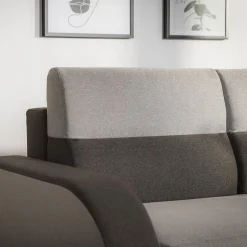 Narożniki| Narożnik z 2 pojemnikami brązowy DUO