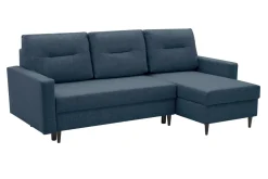 Narożniki|Exline Narożnik z 2 pojemnikami ciemnoniebieski POLLY