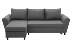 Fresh Narożnik z 2 pojemnikami ciemnoszary LANA