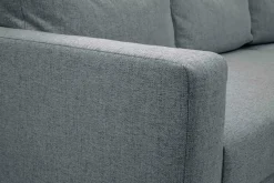 Narożniki|Exline Narożnik z 2 pojemnikami ciemnoszary POLLY