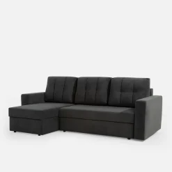 Narożniki|inny Narożnik z 2 pojemnikami grafitowy LAVERNA