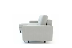 Narożniki|Exline Narożnik z 2 pojemnikami jasnoszary POLLY