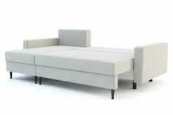 Narożniki|Exline Narożnik z 2 pojemnikami jasnoszary POLLY