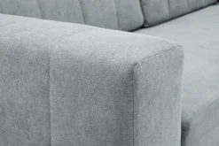 Narożnik z 2 pojemnikami jasnoszary ALBI