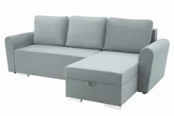 Narożniki| Narożnik z 2 pojemnikami jasnoszary MELI