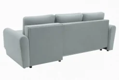 Narożniki| Narożnik z 2 pojemnikami jasnoszary MELI