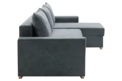 Exline Narożnik z 2 pojemnikami szary DRITTO