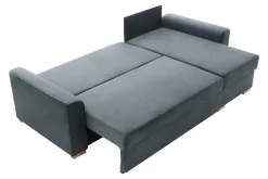 Exline Narożnik z 2 pojemnikami szary DRITTO