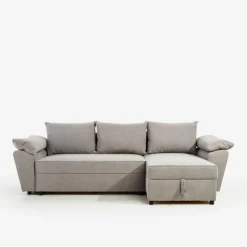 Narożniki| Narożnik z 2 pojemnikami szary LUGIO