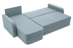 Mavik Narożnik z 2 pojemnikami szaroniebieski VILA NEW