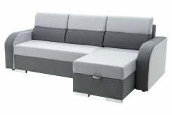 Narożnik z 2 pojemnikami szary DUO