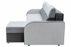 Narożnik z 2 pojemnikami szary DUO