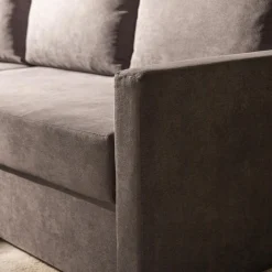 Narożnik z 2 pojemnikami szary FOX