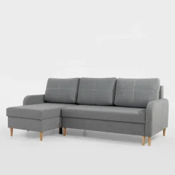 Narożniki| Narożnik z 2 pojemnikami szary NEGRO