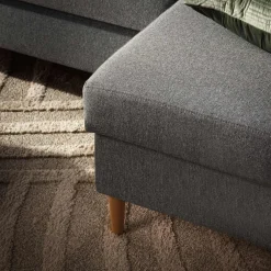 Narożniki| Narożnik z 2 pojemnikami szary NEGRO