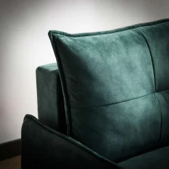 Narożnik z 2 pojemnikami turkusowy BURGOS